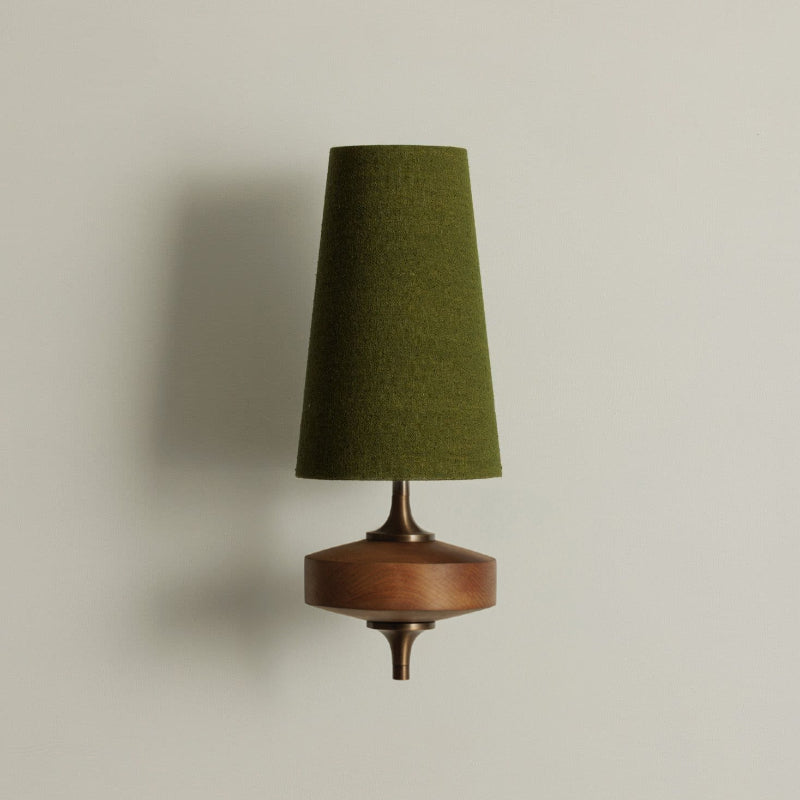 Aplique Nydorisra Vintage - 1 Cabezal Verde