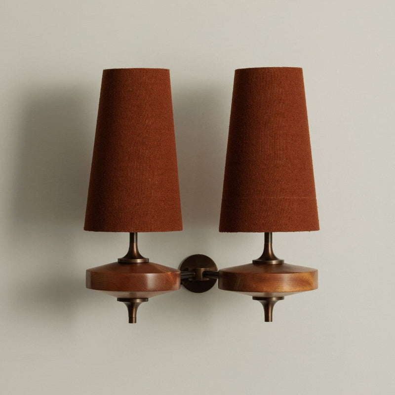 Aplique Nydorisra Vintage - 2 Cabezales Rojo