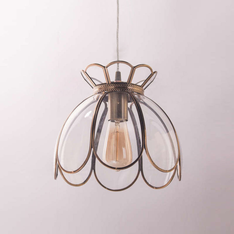 Lámpara Colgante Eraeora Vintage - Ø27cm Transparente