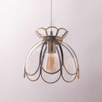Lámpara Colgante Eraeora Vintage - Ø27cm Transparente