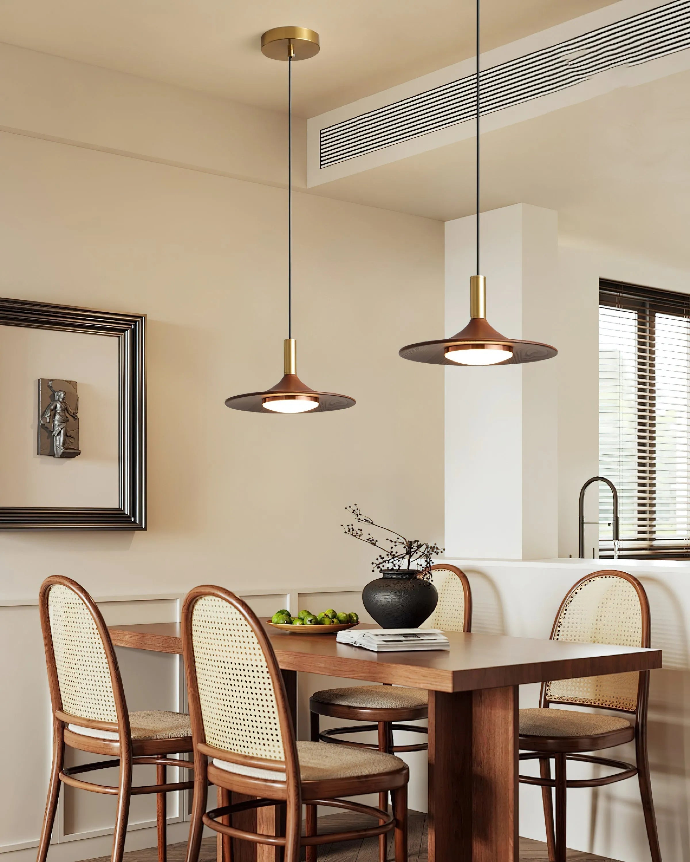 Lámpara Sombrero Midcentury