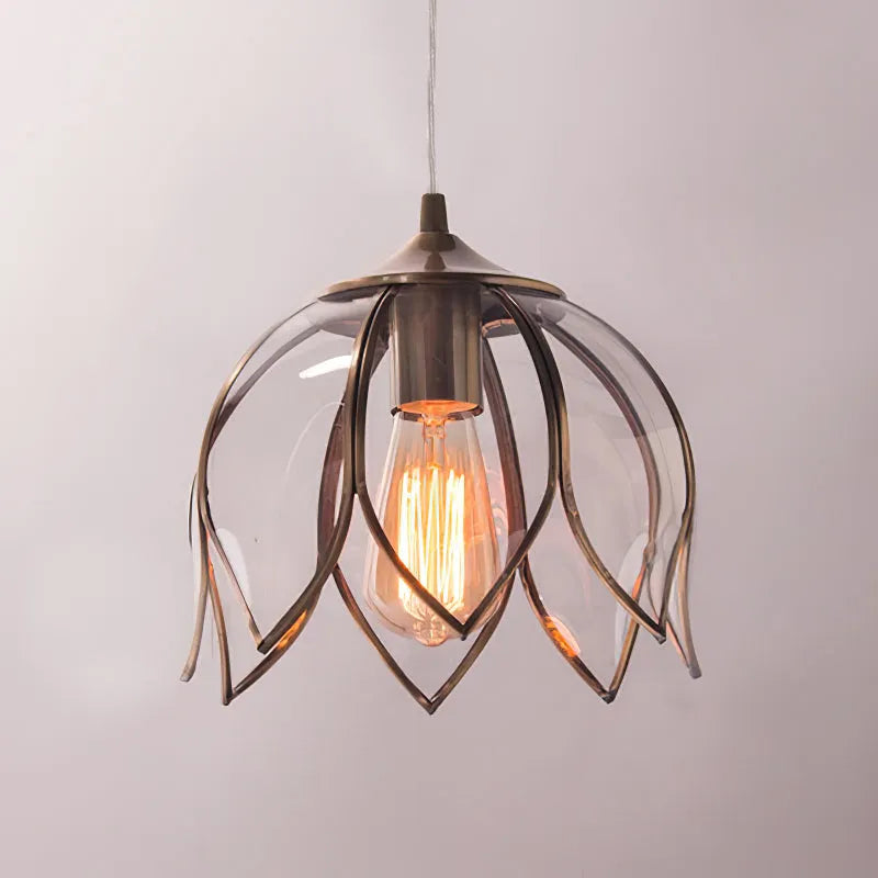 Lámpara Eraeora Retro de Cristal