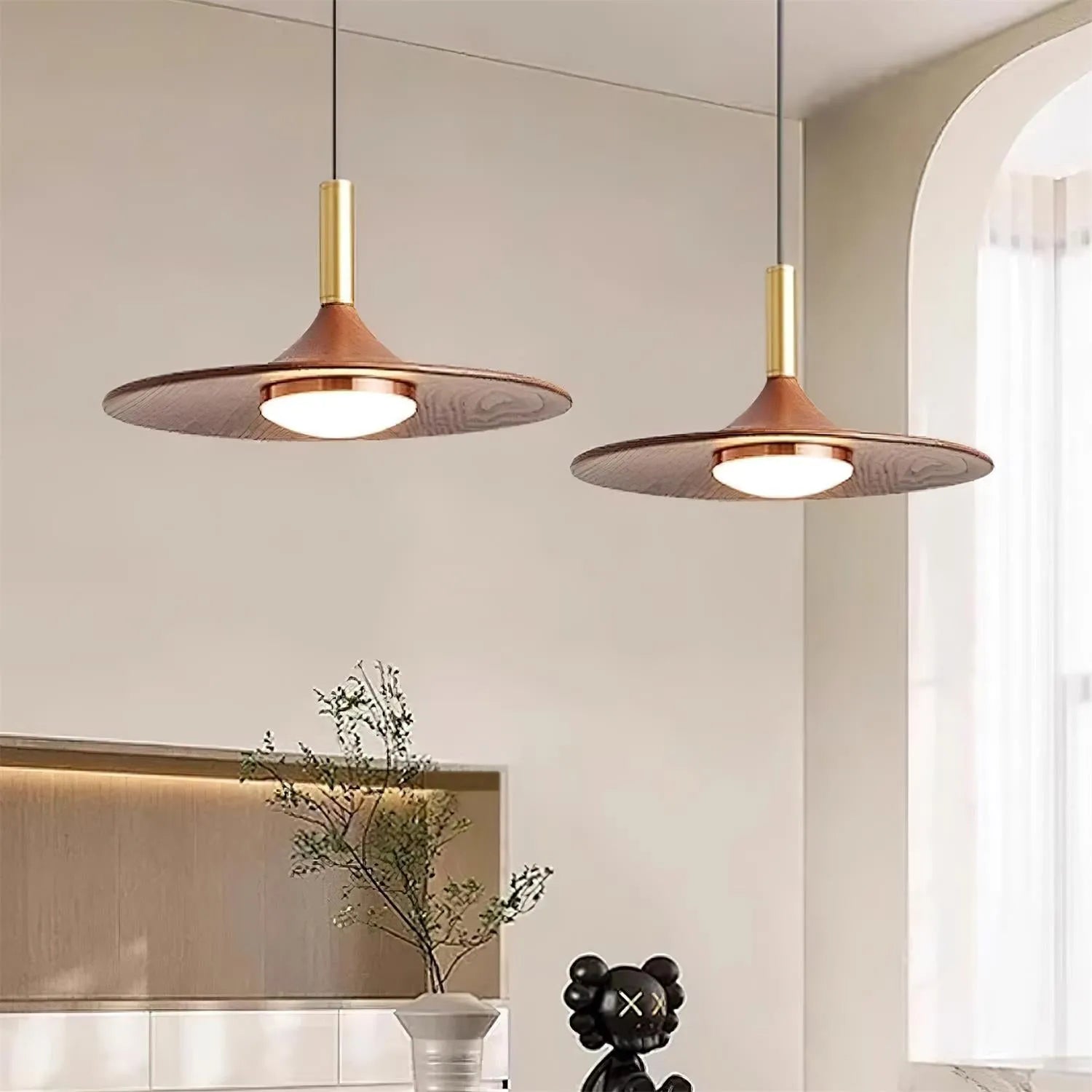 Lámpara Sombrero Midcentury