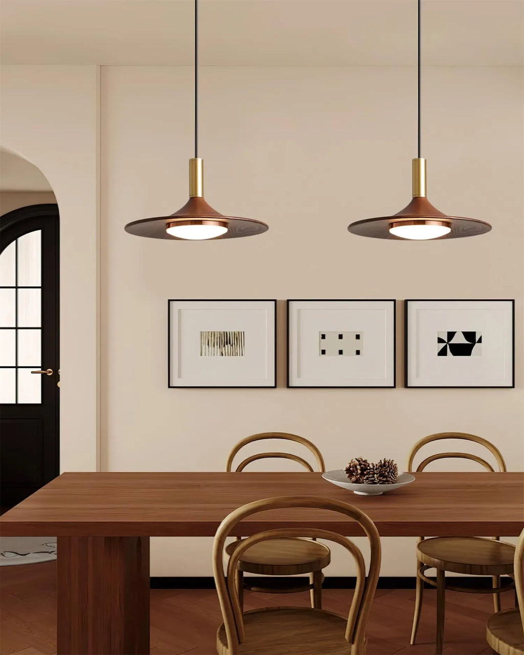 Lámpara Sombrero Midcentury