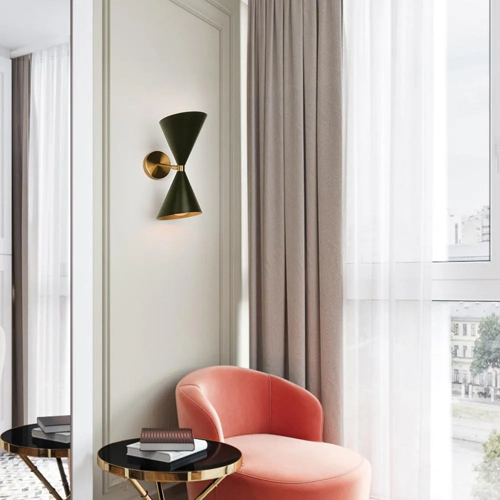 Aplique Lunora Mid-Century