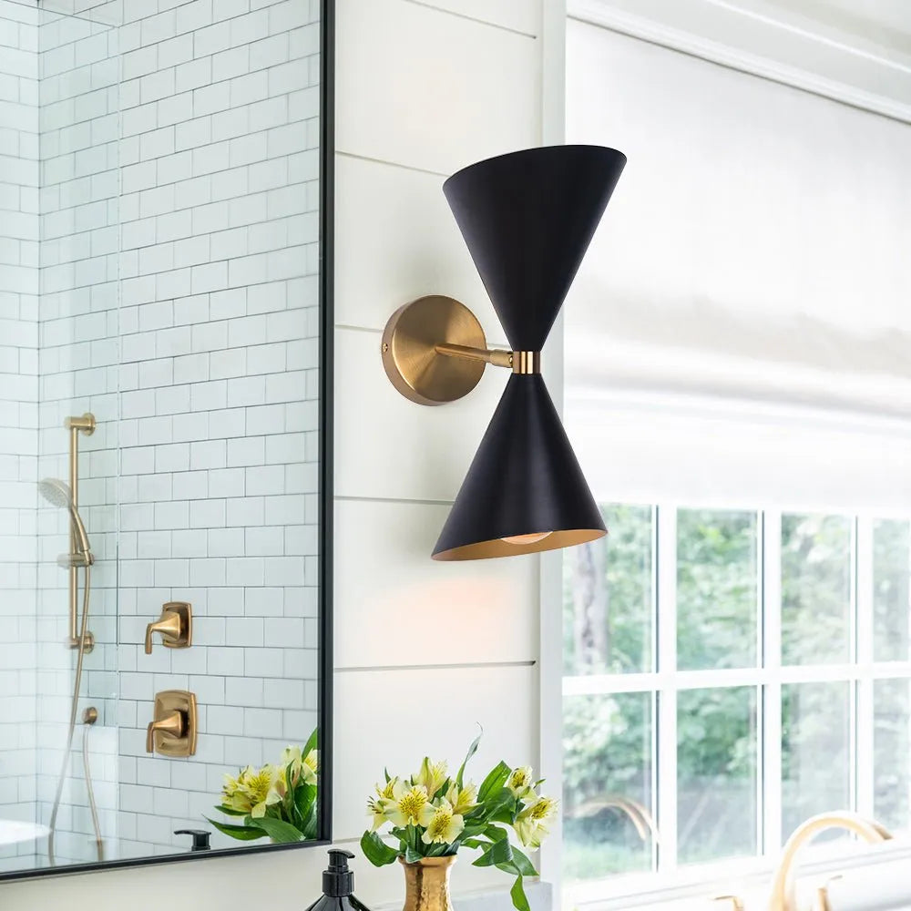 Aplique Lunora Mid-Century